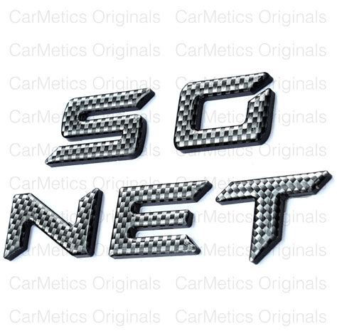 CarMetics SONET 3D Letters (3D Stickers 3D Logo 3D Emblem for Kia SONET ...