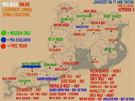 Image result for RDR2 All Animals Map