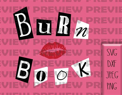 Mean Girls Burn Book Font