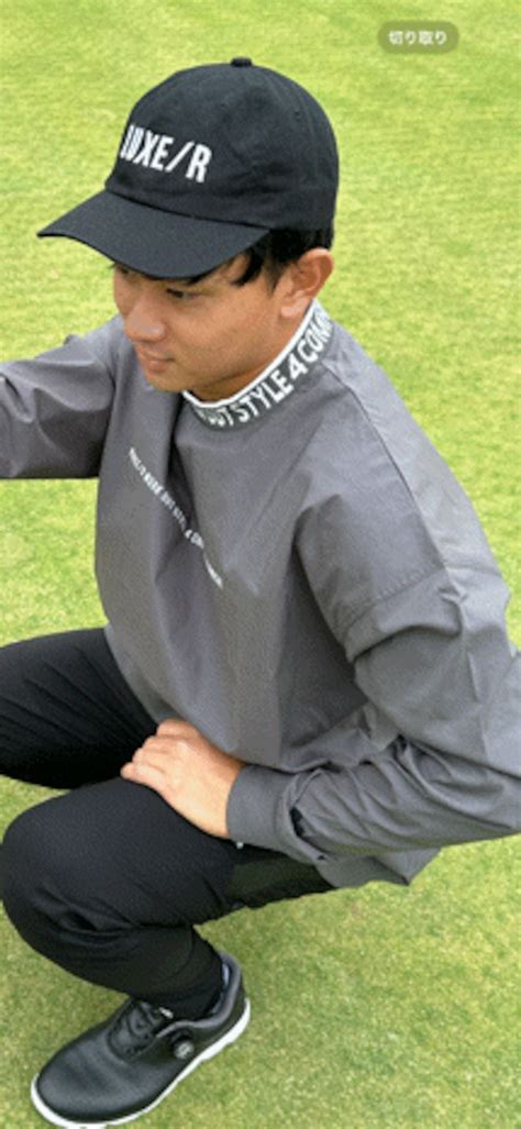 【LUXE/R GOLF】（45852）＊撥水加工 ストレッチ ブロード スウェット モックネック プルオーバー | LUXE/R