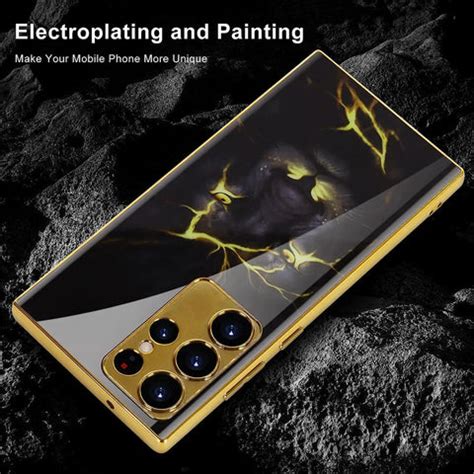 Galaxy S Series Lion Pattern Inspirational Glass Case – PERFECTCASE.IN