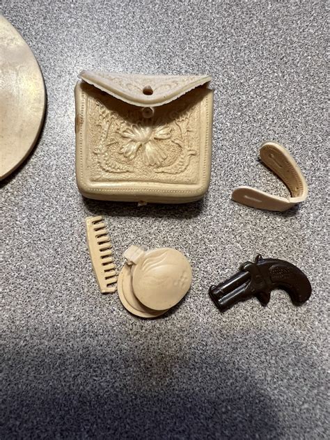 vtg Marx Johnny West Jane West Doll Accessories cloths 1960s gun holster bag lo | eBay