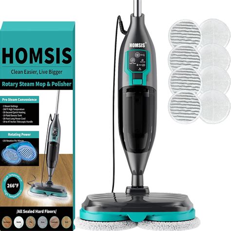 Amazon.com - Steam Mop Floor Steamer Scrubber: Hardwood Tile Laminate ...