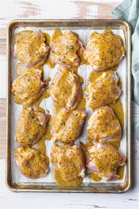Honey mustard chicken thighs – Artofit