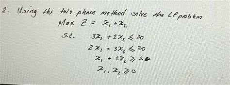 Two-Phase Method Problems 的图像结果