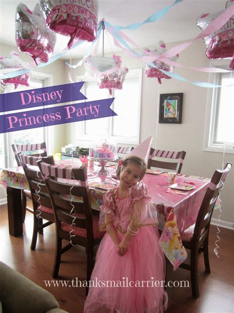 Thanks, Mail Carrier | Throwing a Disney Princess Party with the Help ...