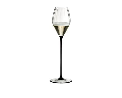 RIEDEL High Performance Champagne Glass - black