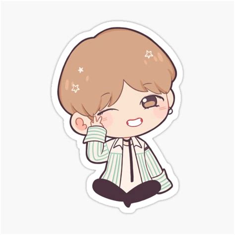 Bts Chibi Stickers | Redbubble