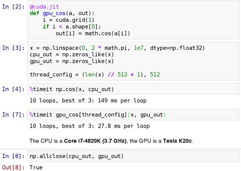 Numba, a JIT compiler for fast numerical code — Numba, a JIT compiler ...
