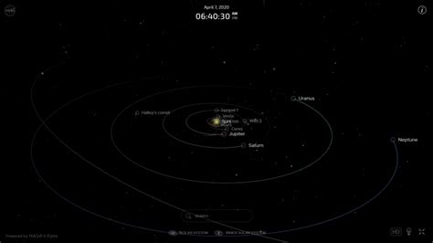 Solar System Real-Time 的图像结果