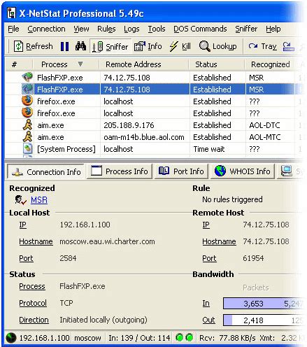 Rezultat imagine pentru X-NetStat PC