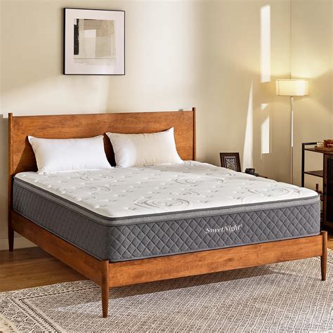 Sweetnight Queen Mattress - 12 Inch Queen Bed Mattress in a Box, Bamboo ...
