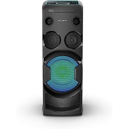 Sony MHC-V50D High-Power Portable Audio System with Party Lights (Black ...