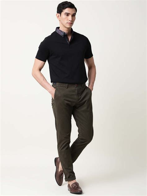 Buy Rare Rabbit Trews-22 Olive Trouser Online