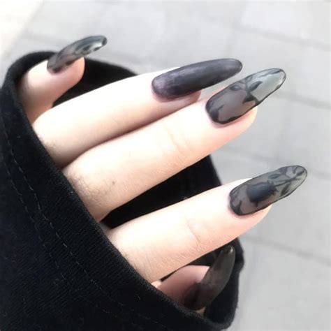 Secret Lives Premium Designer Reusable Artificial Nails Extension Matte ...