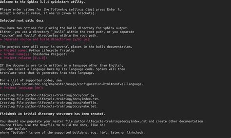 Python Sphinx Tutorial 的图像结果