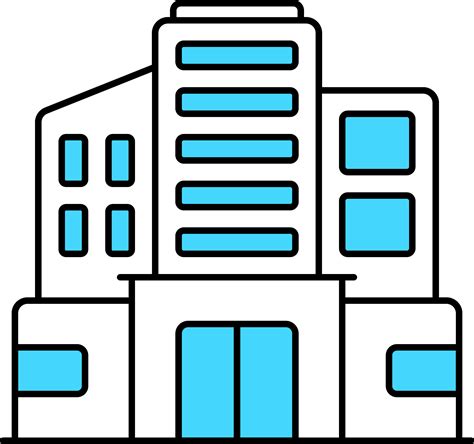 Flat Icon Building 的图像结果