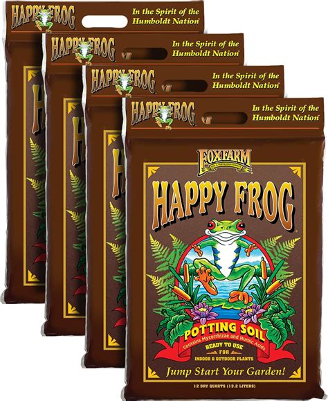 Amazon.com : FoxFarm Happy Frog Potting Soil, 2cu ft (Pack of 10) - for ...