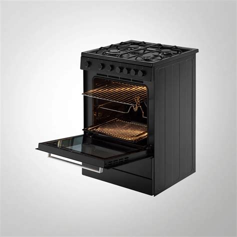 KAFF KAB 60 Cooking Range with Electric Oven Matt Black Finish 60cm ...