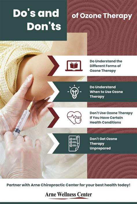 Do's and Dont's of Ozone Therapy - Arne Wellness Center