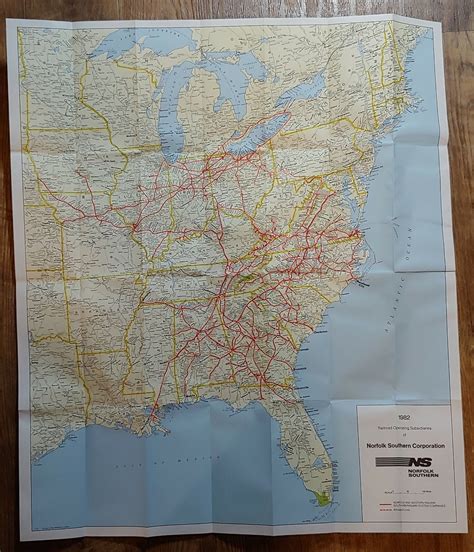 Norfolk Southern System Map