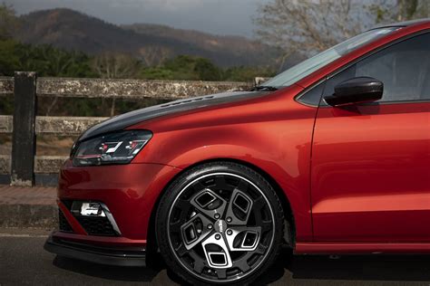 This Modified Lowrider Volkswagen Polo GT TSI Gets Paddle Shifters ...