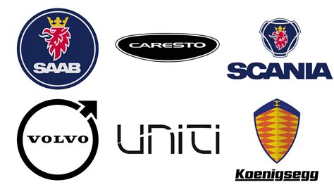 Swedish car brands – manufacturer car companies, logos