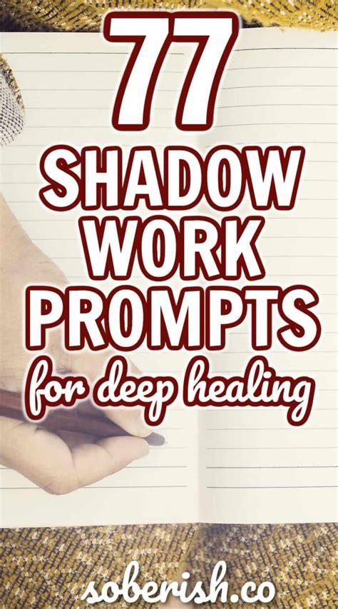 Image result for Deep Shadow Work Prompts