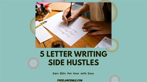 5 Letter Writing Side Hustles That Pay $50+ Per Hour [Wow!]
