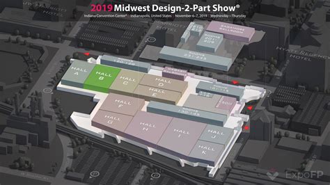 Midwest Design-2-Part Show 2019 in Indiana Convention Center