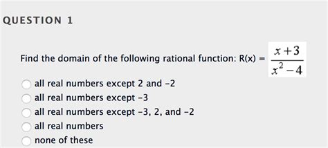 Image result for How to Find Domain of Rational Function
