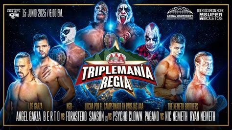 AAA Triplemanía Regia 2025: Tag Title Match Gets Star Power as Full ...