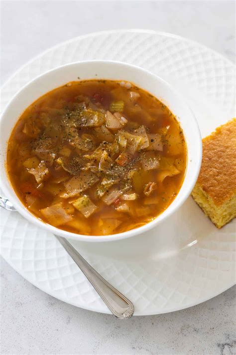 Sweet And Sour Cabbage Soup