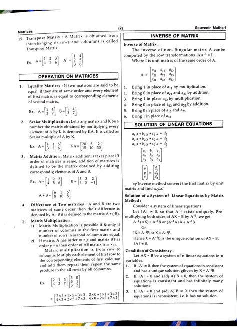 Image result for Matrices Formula