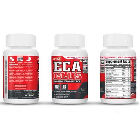 Buy NUTRIJA ECA PLUS - STRONGEST ECA VERSION STACK OF 10 POWERFUL ...