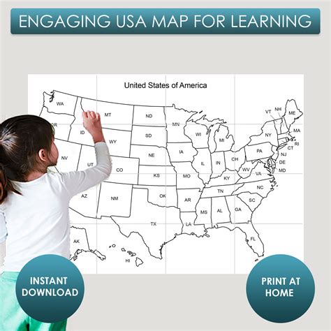 Us Map Names 的图像结果