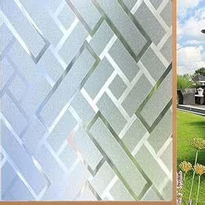 Buy SUNBIRD Window Stickers for Privacy Glass Window Film for Bathroom ...
