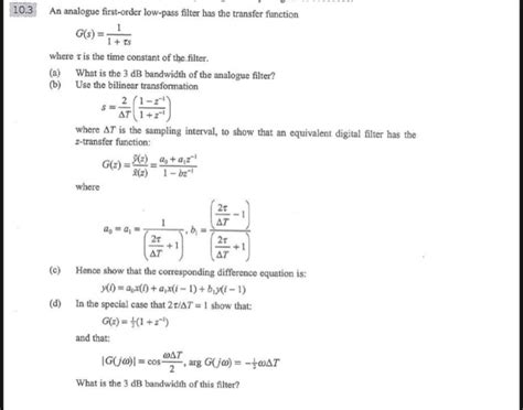 Image result for First Order Low Pass Filter Transfer Function