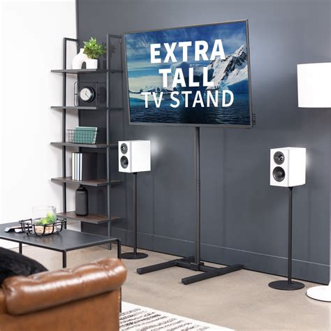 VIVO Extra Tall TV Floor Stand for 13" to 65" Screens, Height ...