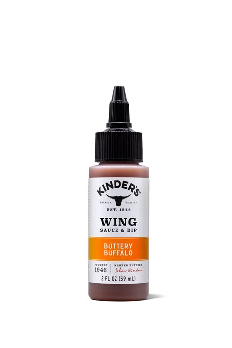 Kinder's Buttery Buffalo Wing Sauce Small Bottle 2 fl. oz. - Walmart.com