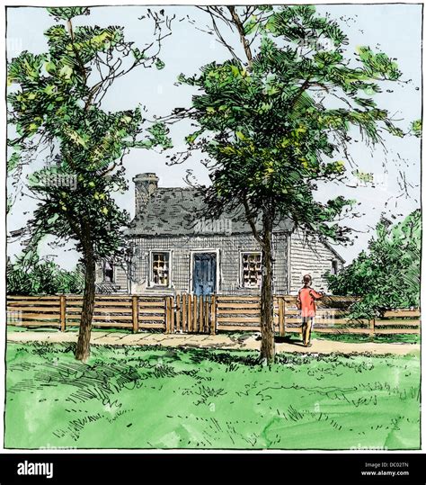 Birthplace of Ulysses S. Grant, Point Pleasant, Ohio, view in 1880s ...