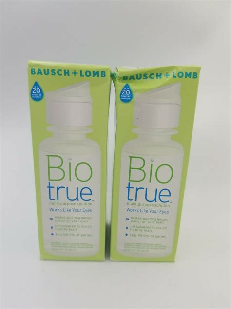 Biotrue multi purpose contact lens solution works like your eyes 2oz ...