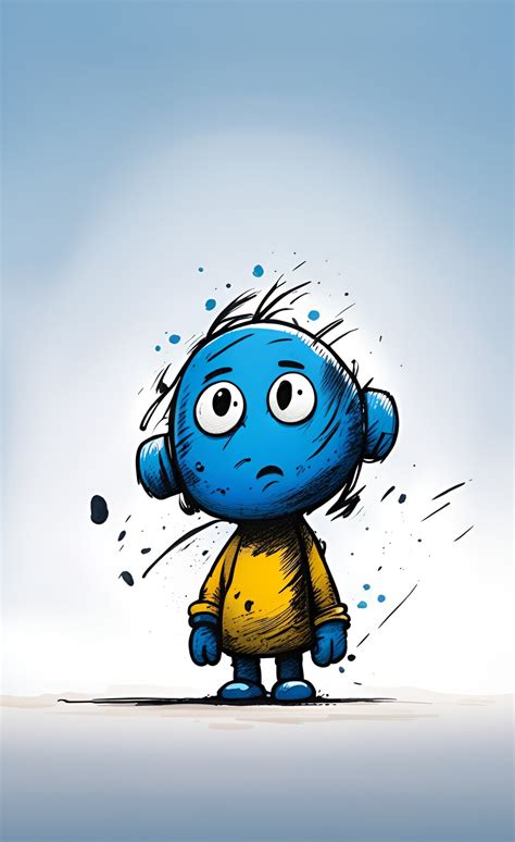 Blue Color Cartoon 的图像结果