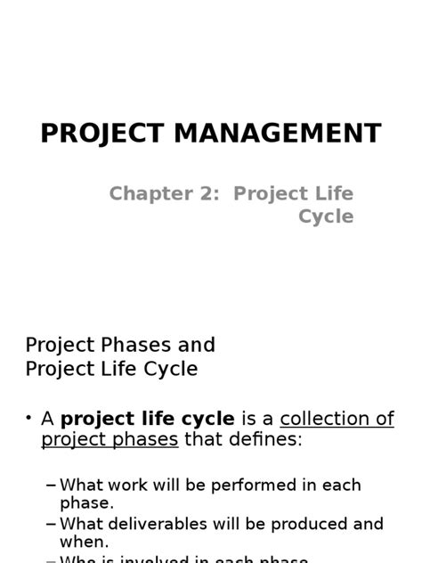 Project Management Life Cycle PDF 的图像结果
