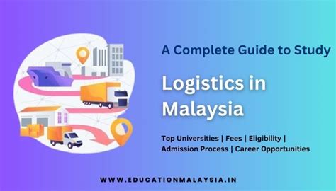 Logistics Courses in Malaysia: Fees, Admission, Scholarship ...