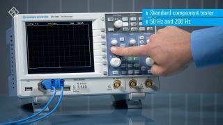 R&S®RTC1000 | Component testing | Rohde & Schwarz