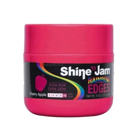 Ampro Shine 'n Jam Rainbow Edges - Strawberry 4oz - Cosmetize UK