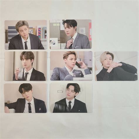 BTS OFFICIAL MERCH BOX #5 Photo card, Magnet RM JIN | Ubuy India