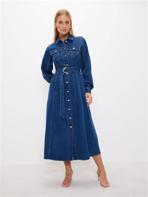 Hamilton Denim Midi Dress