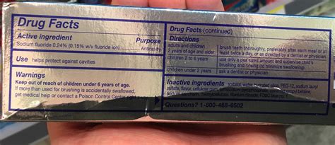 Toothpaste Ingredients 的图像结果